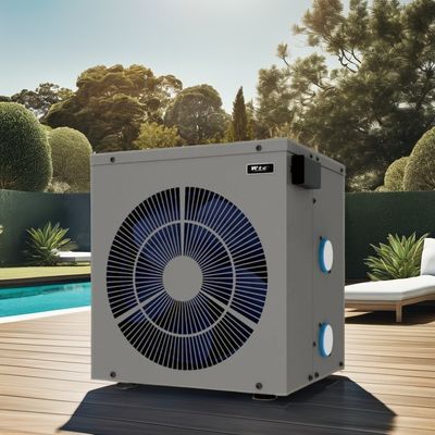 kupować 56dB A Poziom dźwięku 3KW 50Hz R32 Mini basen Pompaa cieplna Inwerter Podgrzewacz wody produkcja online