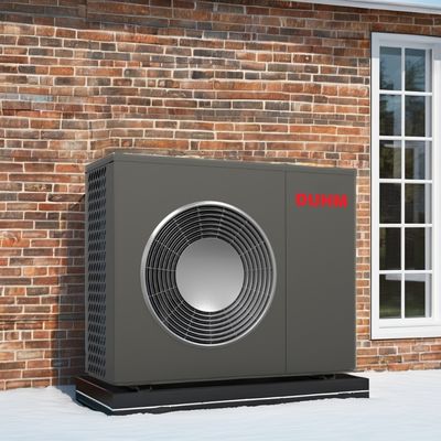 Ogrzewanie Chłodzenie DHW Funkcja 16kw EVI Monoblock Pompy ciepła Z DC Rotary Kompresor