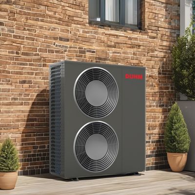 Monoblock R290 EVI Inwerter Ogrzewanie Chłodzenie Gorąca woda Pompy cieplne z konstrukcją monoblock
