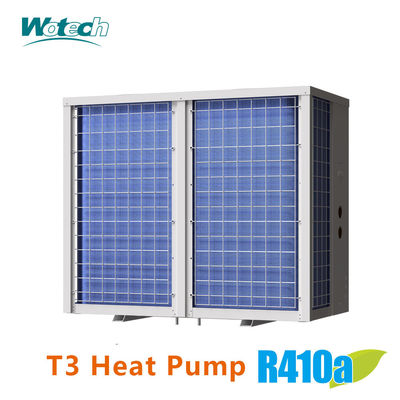 55kw T3 Temp. Zone Vertical Discharge Comercial R410a Włączony / wyłączony Grzejnik basenu Chłodnia ciepłowa